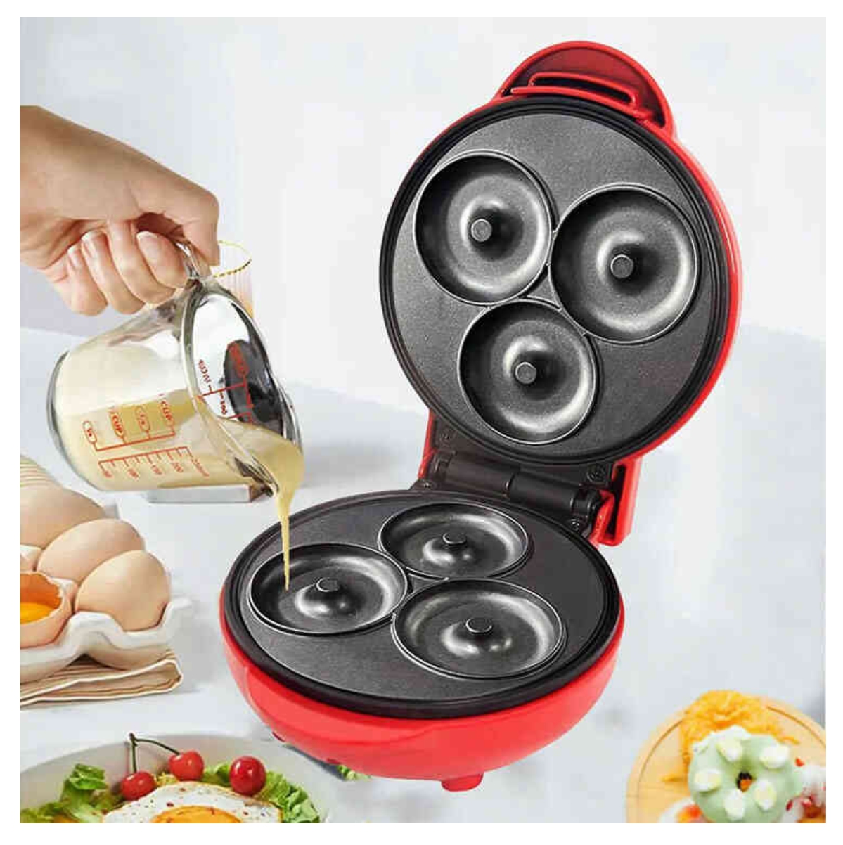 Miniatura 5 de Maquina Mini Donas Postres 3 Antiadheren